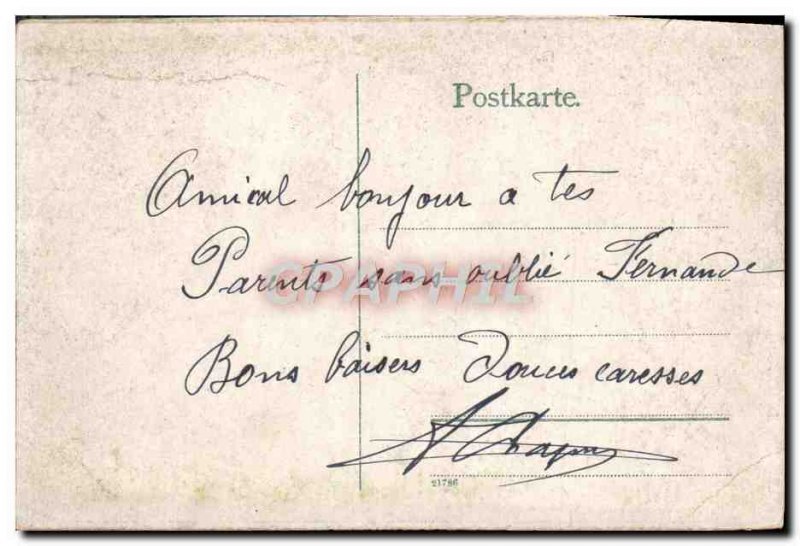 Old Postcard Bingen Totalansiche