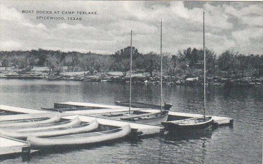 Boat Docks at Camp Texlake Spicwood Texas Artvue