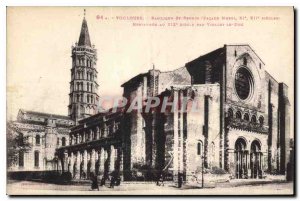 Postcard Old Toulouse St Sernin Basilica northern frontage