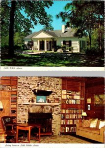 2~4X6 Postcards Warm Springs GA Georgia ROOSEVELT~LITTLE WHITE HOUSE~LIVING ROOM