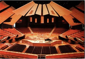 Vintage New Zealand Town Hall Auditorium Postcard CF8