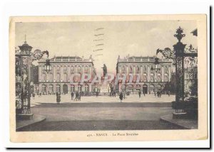 Old Postcard Nancy Place Stanislas