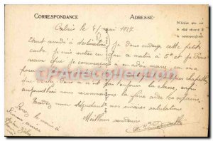 Old Postcard Calais Maritime Station