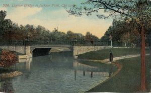 CHICAGO, Illinois, 1900-10s ; Lagoon Bridge , Jackson Park