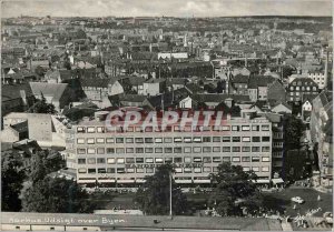 Postcard Modern Aarhaus Udsight over Byen Stender