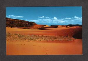 UT Coral Pink Sand Dunes Kanab Utah Arabian Nights Movie Postcard