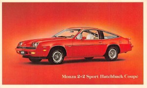 Chevrolet Car~Auto Advertising  CHEVY MONZA 2+2 SPORT HATCHBACK COUPE  Postcard