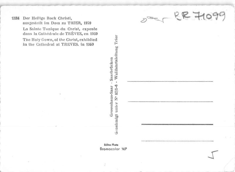 BR71099 der heillige rock chrisi trier germany