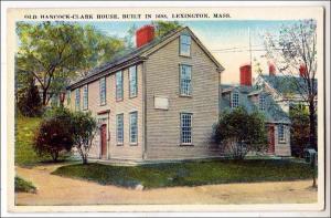 Old Hancock-Clark House, Lexington MA