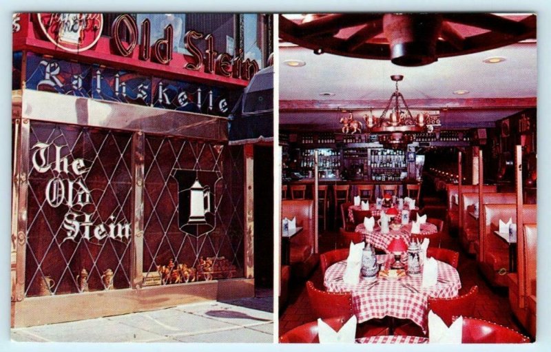 WASHINGTON, D.C. ~ Restaurant Rathskeller THE OLD STEIN ca 1950s  Postcard