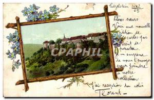 Old Postcard Fantasy Elsass Lutzelstein Latzelstein