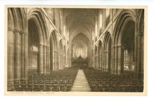 UK - England, Chester. Chester Cathedral, Nave