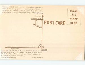 1960's WATKINS MILL Lawson Missouri MO c7166