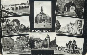 Post card Netherlands Maastricht several aspects