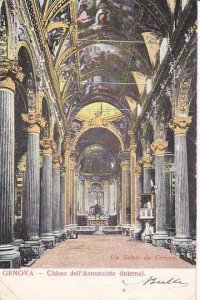 Italy Genova Chiesa dell' Annunziata Interno