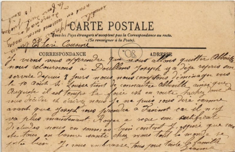 CPA ABBEVILLE Le Port (25226)