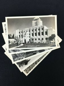 Los Angeles California Grogan Photographs Vintage RPPC  Olympic Stadium Lot of 5