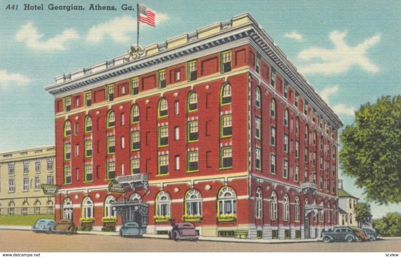 ATHENS, Georgia, 1930-40s; Hotel Georgian