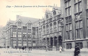 Palais du Gouverneur de la Province de Liege Liege Belgium Unused 