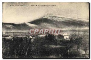 Old Postcard Mont Ventoux (Vaucluse) 1908 masl