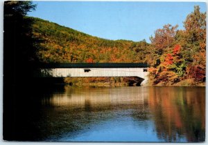 Postcard - Hillgrove Covered Bridge - Sullivan County, Pennsylvania