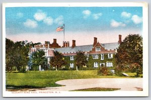 Seventy-Nine Hall Princeton University New Jersey NJ UNP Unused WB Postcard A13