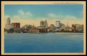 Skyline from Harbor, Buffalo, NY