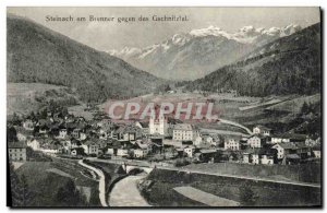 Old Postcard Steinach Am Brenner Gegen of Gschnitztal