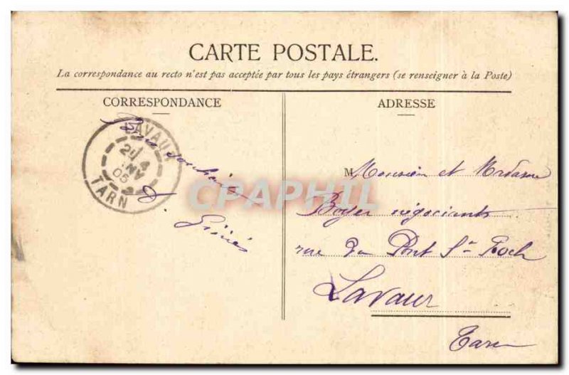 Old Postcard Greetings annnée 1905 Alpes Maritimes