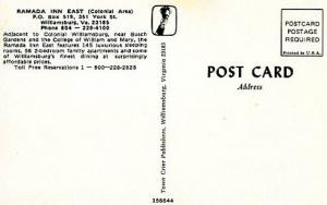 VA - Williamsburg. Ramada Inn East