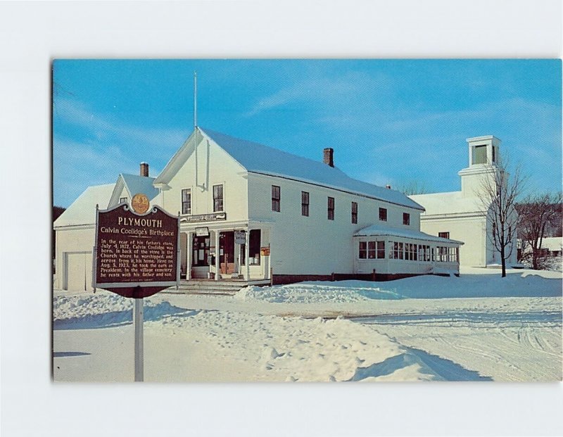 Postcard Country store, Calvin Coolidge Birthplace, Plymouth Notch, Plymouth, VT