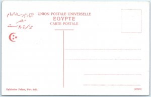 c1910s Port Said, Egypt Harbor Rade Ships Boats Steamship Lighthouse City A341