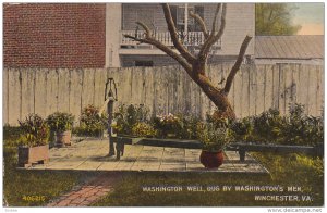 WINCHESTER, Virginia, 1900-1910's; Washington Well, Dug By Washington's Men