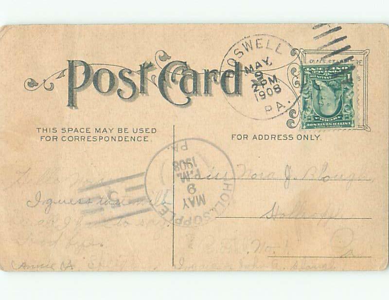 Pre-Linen Comic THE FUTURE LOOKS DARK TO MAN AB9368