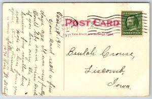 St Paul Minnesota~Main Street Rooftops to Capitol~McQuaid's~Elk Laundry Co~1911