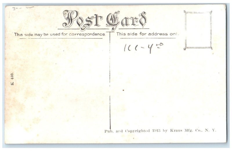 c1910s Violet Horner Universal Player Actress Vaudville Studio Portrait Postcard