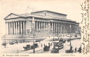 uk14228 st georges hall liverpool real photo uk