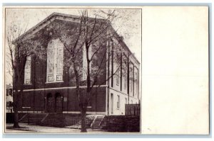 1909 Program Eightieth Anniversary First MP Church Chapel Washington DC Postcard