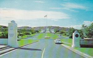 Hawaii Honolulu National Memorial Cemetery Of The Pacific Entrance