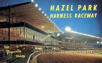 Hazel Park Harness Raceway in Detroit, Michigan