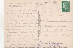 BF20664  ile d oleron la perroche   france   front/back image