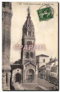 Old Postcard Lyon Old Shrine of Fourviere