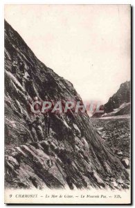Old Postcard Chamonix Mer de Glace Not the Bad