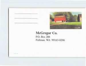 Postcard McGregor Co., Pullman, Washington