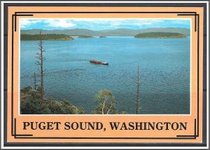 Washington, Puget Sound View from Cap Sante - [WA-021X]