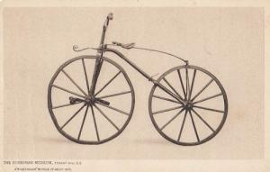 1870 Victorian Penny Farthing Bicycle Antique Postcard