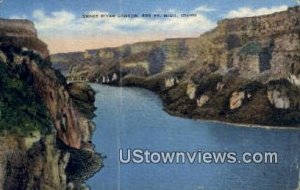 Snake River Canyon, Idaho,s;   Snake River Canyon, ID  