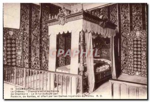 Chambord - Chateau - House and Bed Count Old Postcard