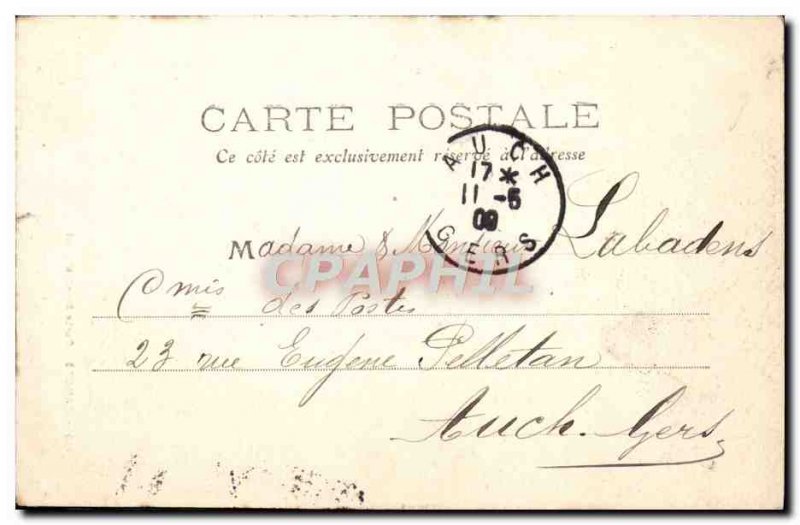 Postcard Old Cahors St. Michael's Gate