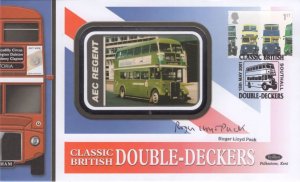 Roger Lloyd Pack Only Fools & Horses Rare AEC Regent Bus Hand Signed FDC